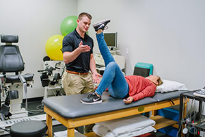 Physical therapy exercise equipment
